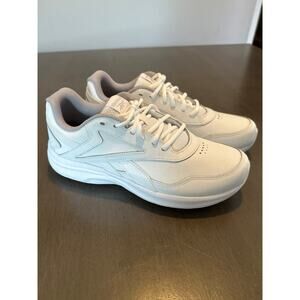 Reebok Women's Walk Ultra 7 DMX MAX Shoe White/Cold Grey Size 10